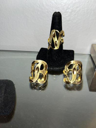 Initial Name Ring