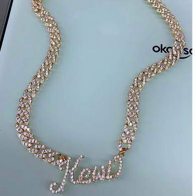 Customized Name Cuban Link