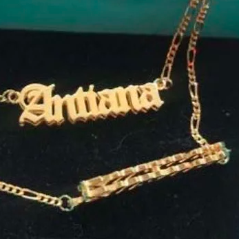 Gold Name Necklace