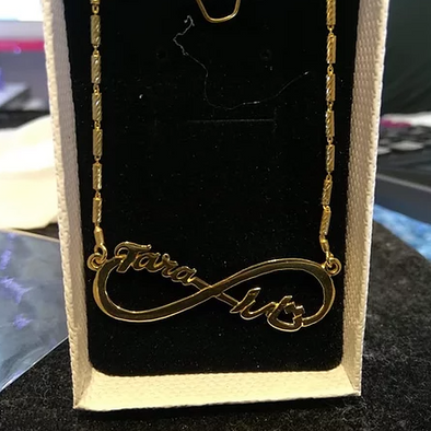 Infinity Gold Necklace