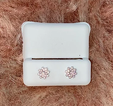 Diamond Stud Earrings 