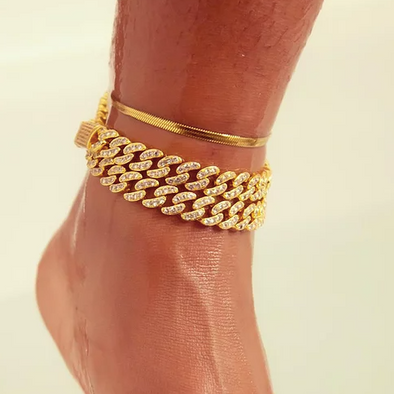 Cuban Link Anklet