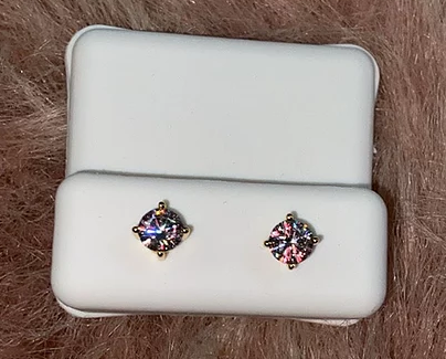 Diamond Stud Earrings 